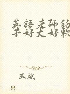 英语老师的小兔子好大好软水