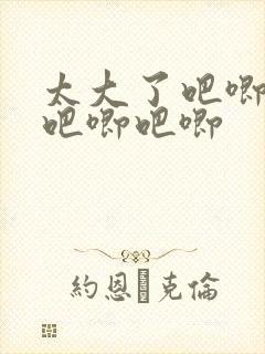 太大了吧唧吧唧吧唧吧唧封面