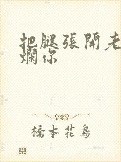 把腿张开老子臊烂你