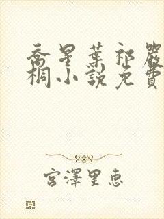 乔星叶祁严梁雨桐小说免费阅读封面