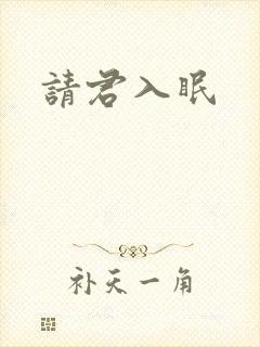 请君入眠封面
