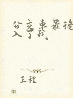 公交车最后一排入了我