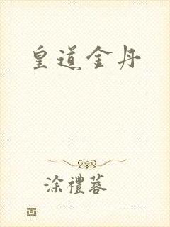 皇道金丹封面