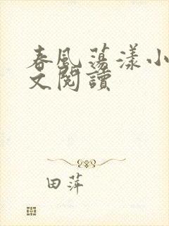 春风荡漾小说全文阅读