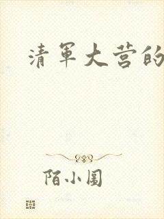 清军大营的女囚封面