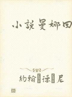 小说曼娜回忆录封面