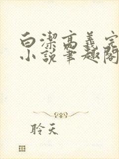 白洁高义完整版小说笔趣阁