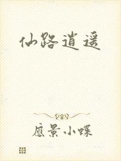 仙路逍遥封面