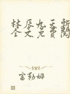 林辰九天斩神诀全文免费阅读笔趣阁