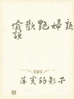 偷欢艳妇熟女小说