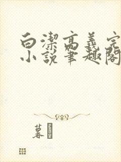 白洁高义完整版小说笔趣阁封面