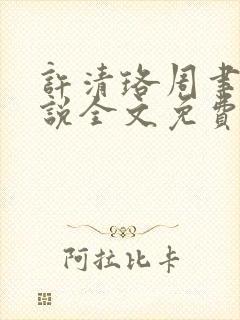 许清珞周聿衡小说全文免费阅读封面