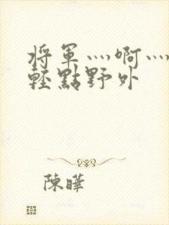 将军灬啊灬啊灬轻点野外