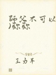 师父不可以(限)弥弥