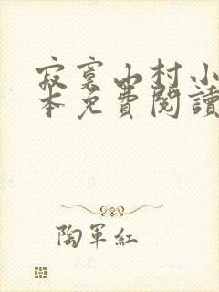 寂寞山村小说全本免费阅读