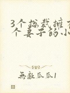 3个总裁拥有一个妻子的小说
