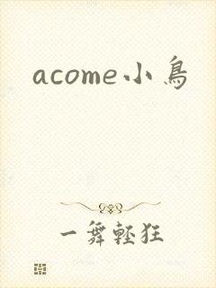 acome小鸟