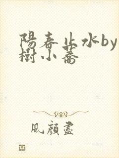 阳春止水by烟树小荞封面