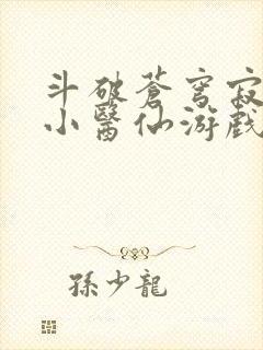 斗破苍穹寂寞的小医仙游戏世界