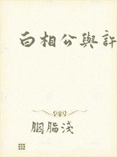 白相公与许娘子封面