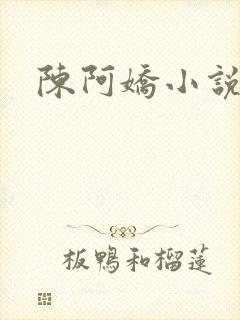 陈阿娇小说封面