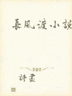 长风渡小说封面