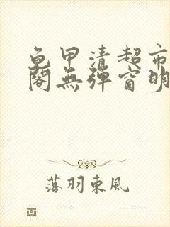 龟甲清超市笔趣阁无弹窗明星