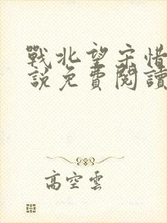 战北望宋惜惜小说免费阅读全文封面