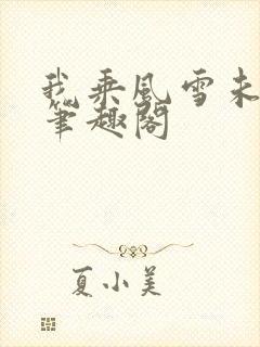 我乘风雪未删减笔趣阁封面