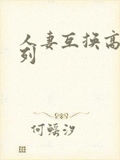 人妻互换高h系列