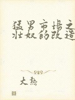 猛男市场之肌肉壮奴的改造