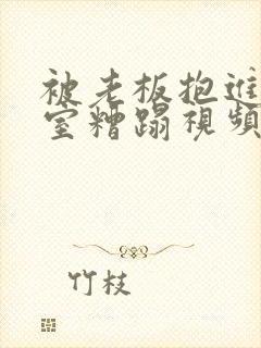 被老板抱进办公室糟蹋视频封面