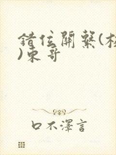 错位关系(校园)东哥