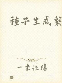 种子生成系统封面