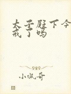 太子殿下今天破戒了吗