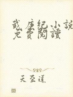 武庚纪小说全文免费阅读封面