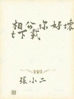 相公你好坏txt下载