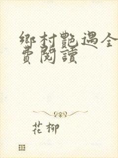 乡村艳遇全文免费阅读