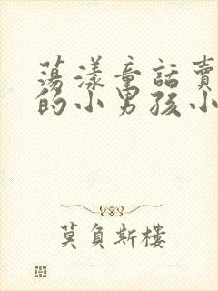 荡漾童话卖火柴的小男孩小说封面