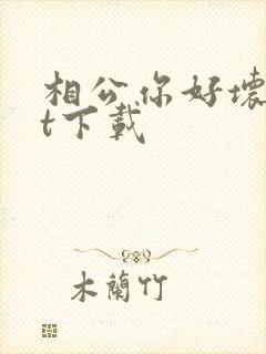 相公你好坏txt下载