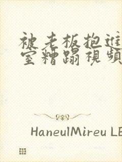 被老板抱进办公室糟蹋视频