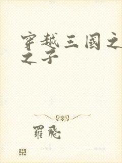 穿越三国之袁绍之子封面