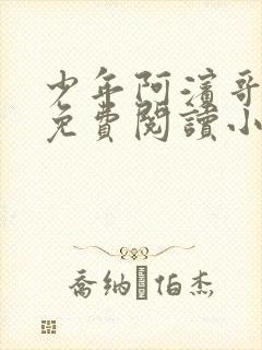 少年阿滨哥全文免费阅读小说封面