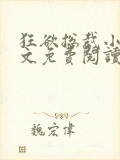 狂欲总裁小说全文免费阅读