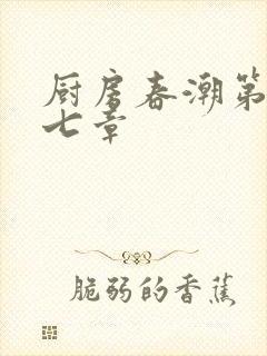 厨房春潮第三十七章