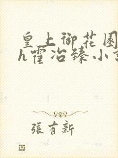 皇上御花园hlh霍冶臻小说