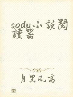 sodu小说阅读器