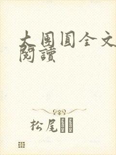 大团圆全文完整阅读