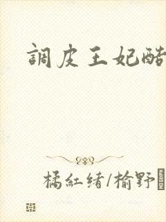 调皮王妃酷王爷