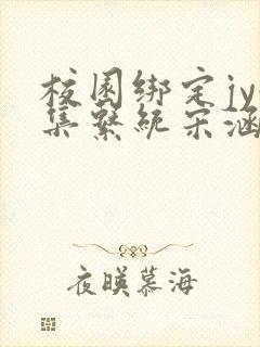 校园绑定jy收集系统宋涵封面